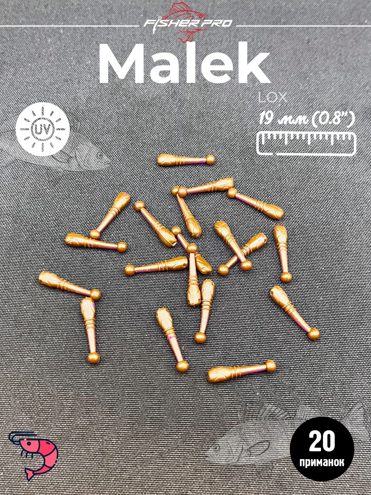 Malek 0.8" (19 мм), цвет: LOX